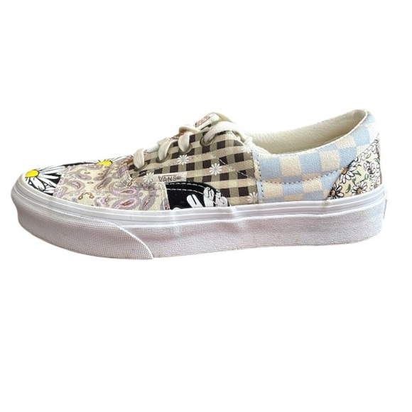 Vans‎ Era Skate Shoes Meadow Patchwork Multicolor Fabric Unisex  M5 W6.5 - Picture 6 of 10